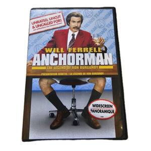Anchorman: The Legend of Ron Burgundy (DVD, 2004) With Case Very Good Condition